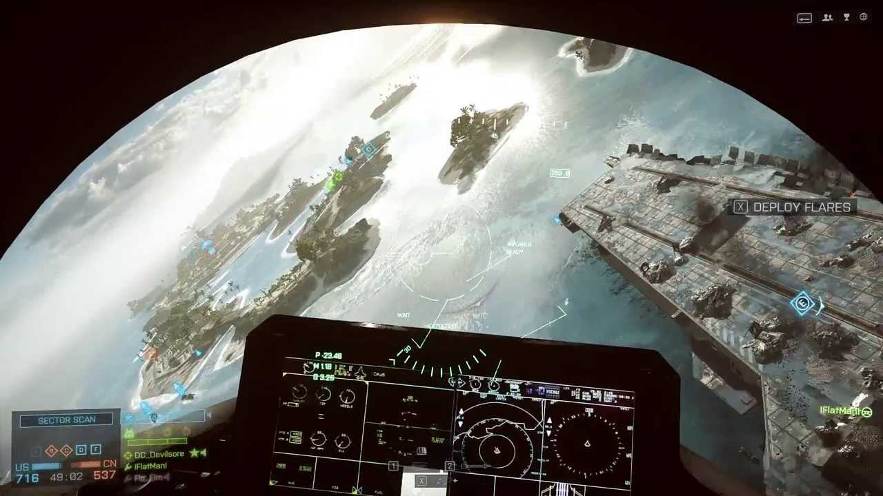 Battlefield 4 - Jet Gameplay - PC 1080p - Max Settings