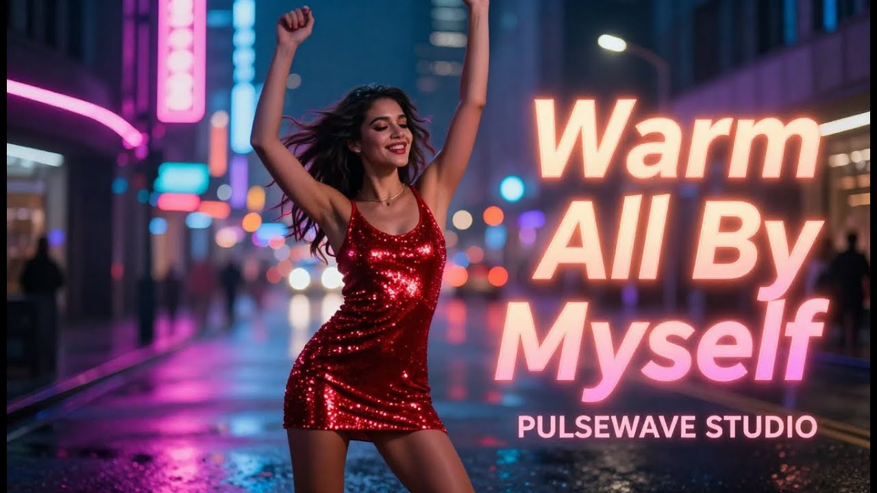 Warm All By Myself | 70s Disco Movie Poster Vibe | Retro Female Singer
