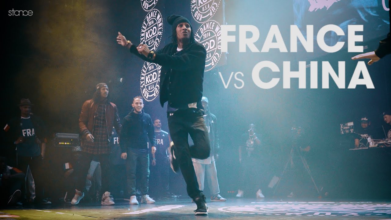 Criminalz (FRANCE) vs CHINA [stance angle] // KOD 2016 semifinal hip hop