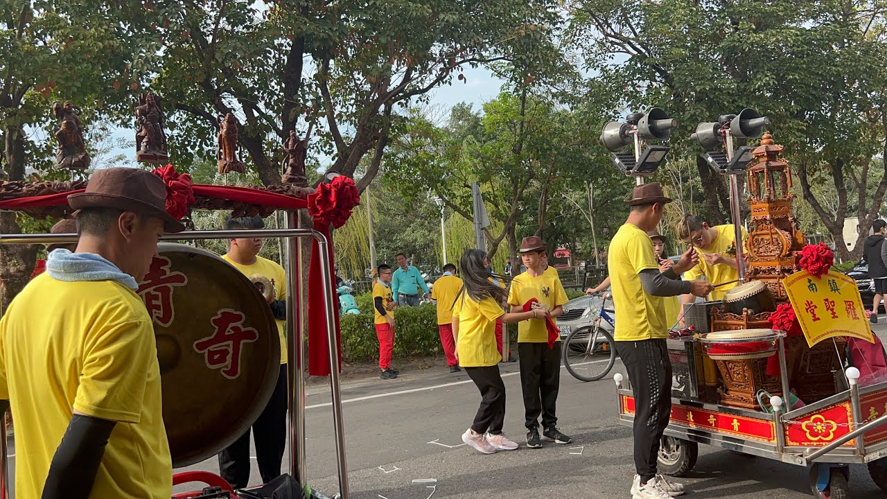 青奇社北管 14分鐘無剪輯～鎮南羅聖堂入廟 