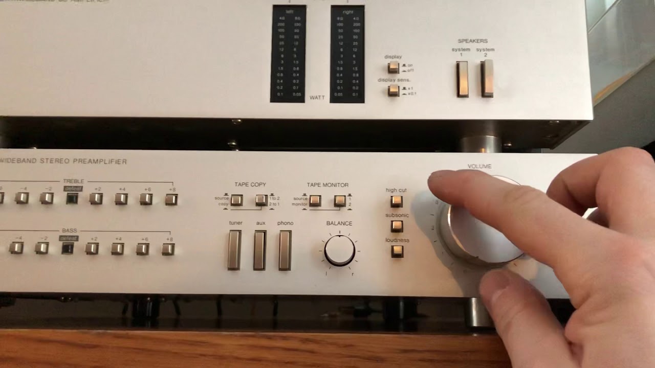 1980 HARMAN KARDON HK 725 Preamplifier HK 770 Twin Toroidal Power DC Amp