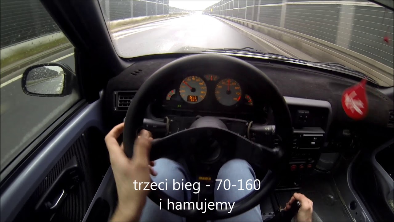Peugeot 106 gti tu5jp4s acceleration 60-160 km/h
