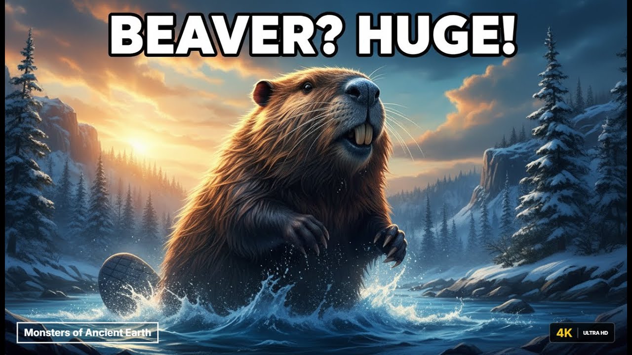 Giant Beaver – The Colossal Rodent of Ice Age Rivers