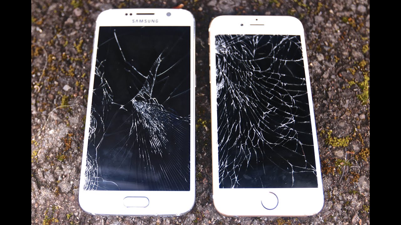 Samsung Galaxy S6 Drop Test VS iPhone 6! More Durable Than S6 Edge!