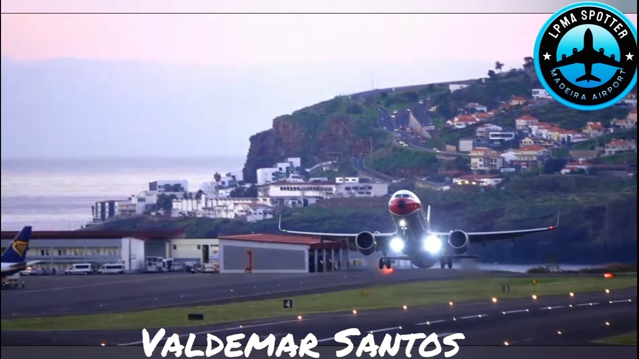 Madeira Airport Live Action LPMA Spotter ✈️ 12/02/2026