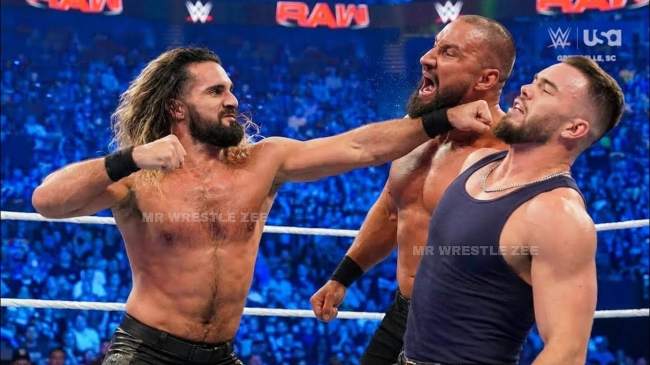 WWE 8 января 2026 года: Возвращение Сета Роллинза и жестокое нападение на Брон Брейкера и Остина ...