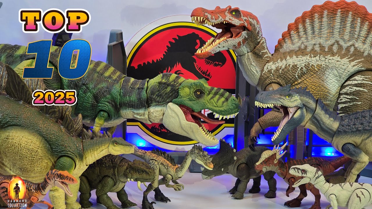 Jurassic World TOP 10 😎 Hammond Collection 2025!! 🥳😎