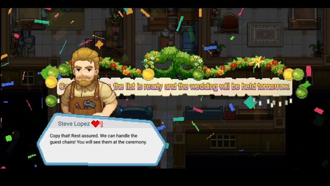 Harvest Town, Marriage Full Quest