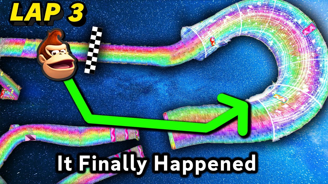 Реакция на монументальные мировые рекорды Mario Kart Wii в 2025 году