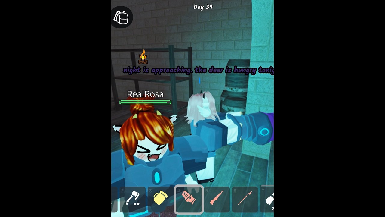 Могу ли я поднять девушку, у которой 0 дней? #99nightintheforest #99nights #roblox