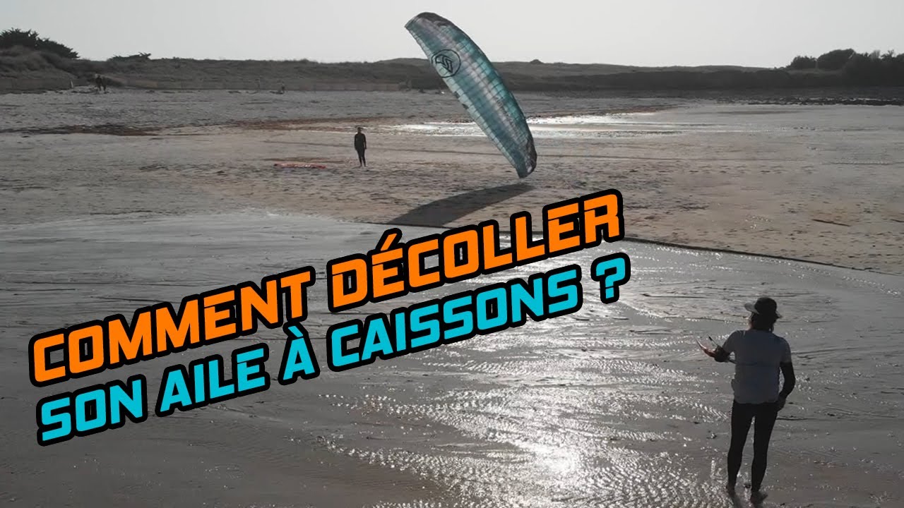 Comment décoller une aile à caissons ?
