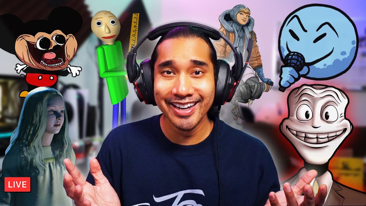 🔵VARIETY STREAM - FNF MODS, SPOOKY GAMES, APEX w/ Timestamps ✅