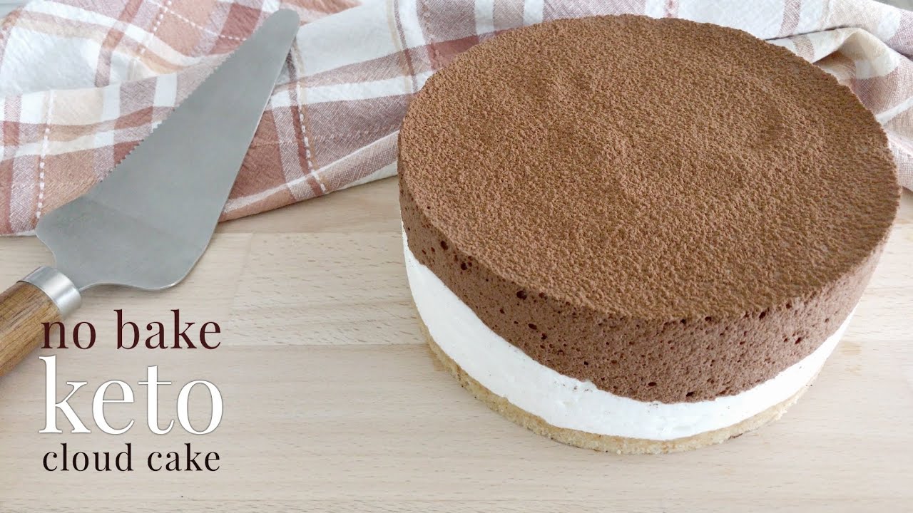 Keto No-bake Cloud Cake
