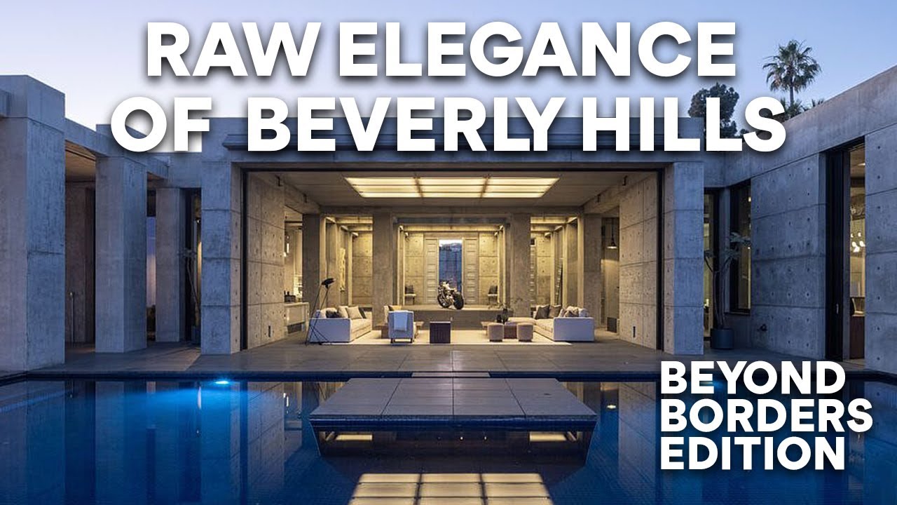 Beverly Hills Home Redefines Concrete Luxury