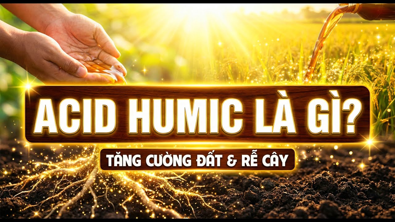 Acid Humic Là Gì? Chất Mùn Hữu Cơ Cải Tạo Đất, Kích Thích Cây Phát Triển Mạnh Mẽ!