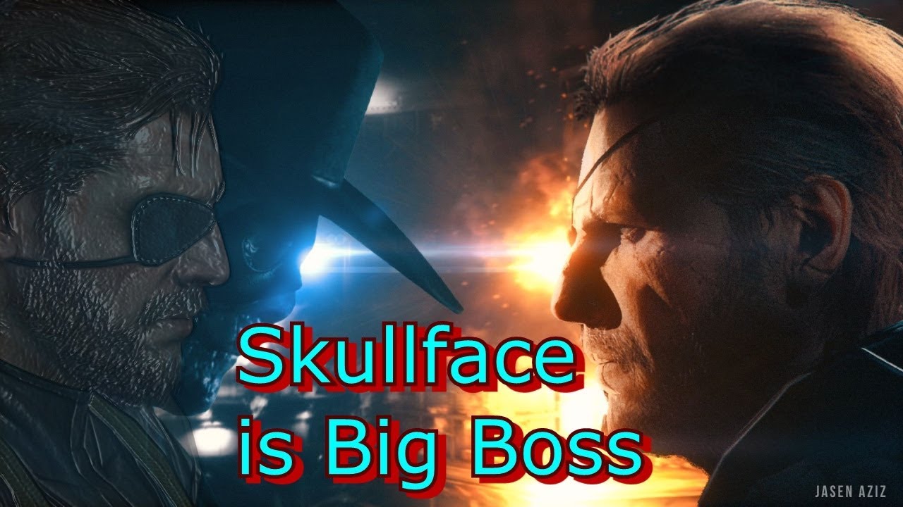 Skullface is either Big Boss Or Venom Snake PROOF