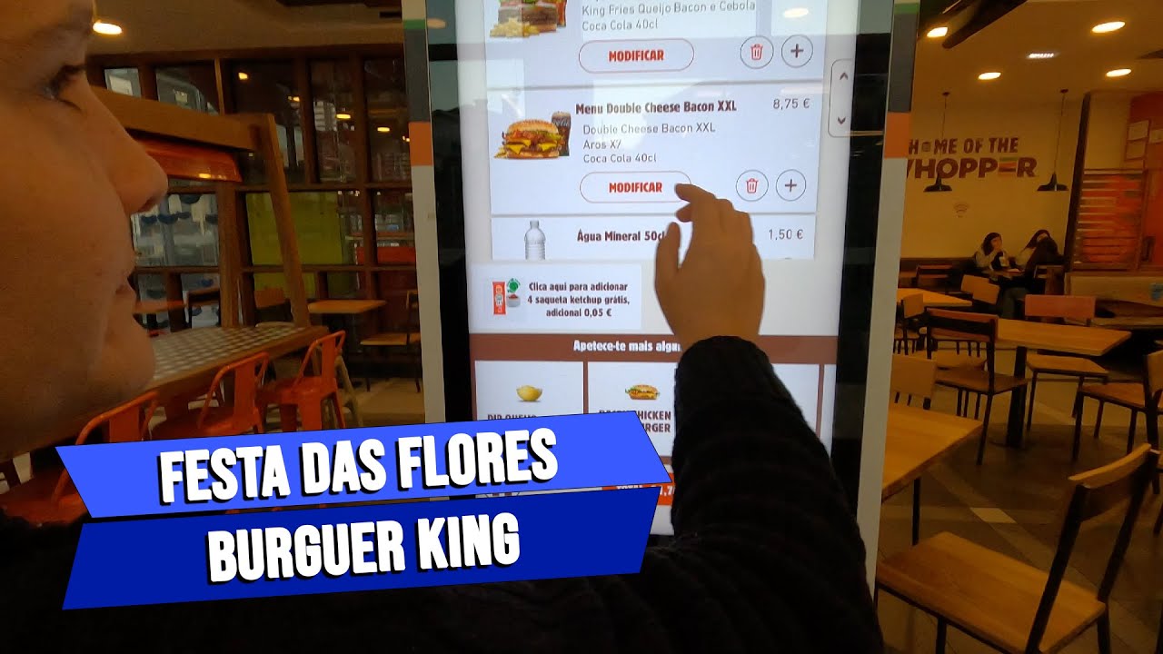 Festa da Flor e Burguer King