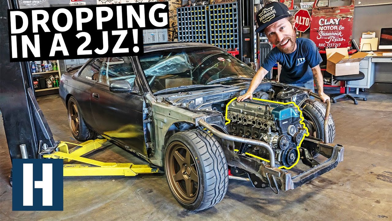 Установите 2JZ на Nissan 240SX Дэнджера Дэна за 500 долларов!
