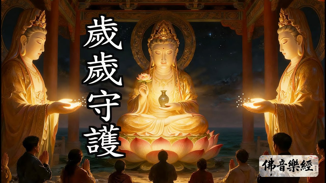 《歲歲守護》🙏🏻南海觀音的守護｜感恩陪伴、歲歲平安｜心靈佛曲 ｜ 原創年度感恩觀音曲｜南海觀音一份慈悲，接住你的心靈｜#慈悲 #心靈療癒 #觀音菩薩 #心靈療癒  #佛曲風  #原創佛教音樂