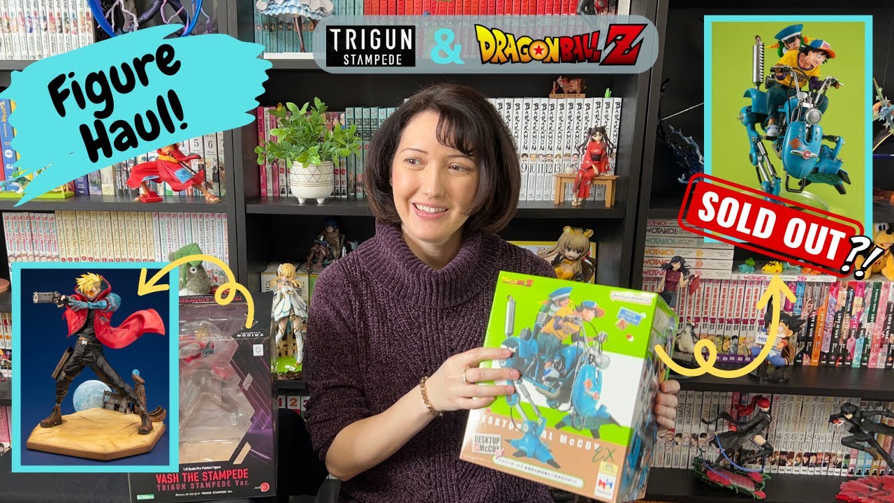 Figure Haul & Unboxing ✦ Dragon Ball Z & Trigun Stampede (+ Announcement!) Desktop Real McCoy EX