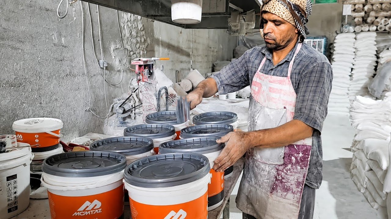 Tile Adhesive Making Process/How Is Made