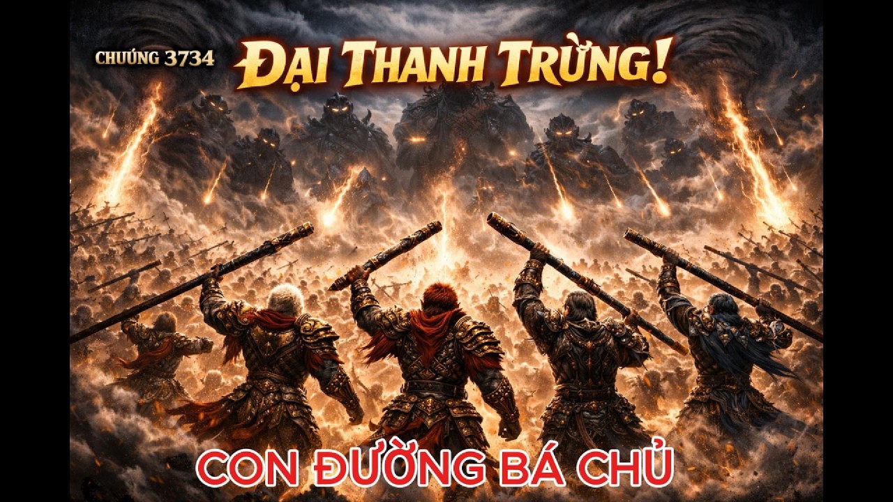 Con Đường Bá Chủ Chương 3734: ĐẠI THANH TRỪNG - HỖN THẾ CHIẾN THIÊN!