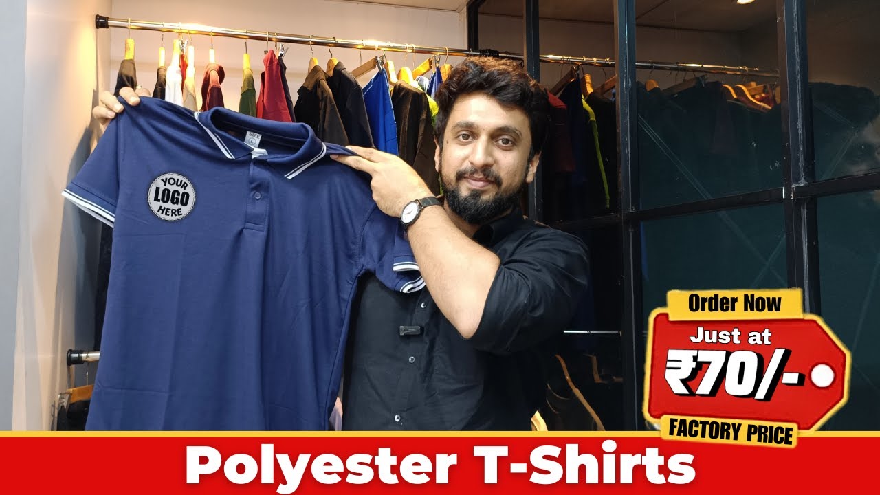 Plain T-Shirts Starting at ₹70 | Direct Factory Price | Bulk Supply
