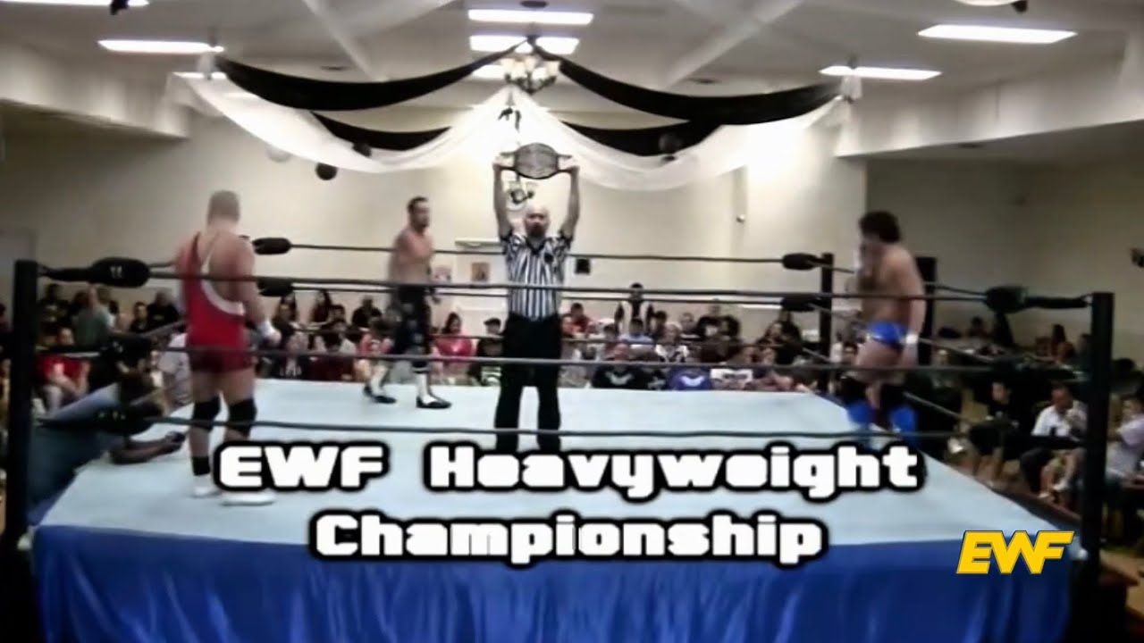 #EWFVault: United Forces 4 - Brandon Gatson vs Joey Ryan vs Mike Maze (07.06.12)