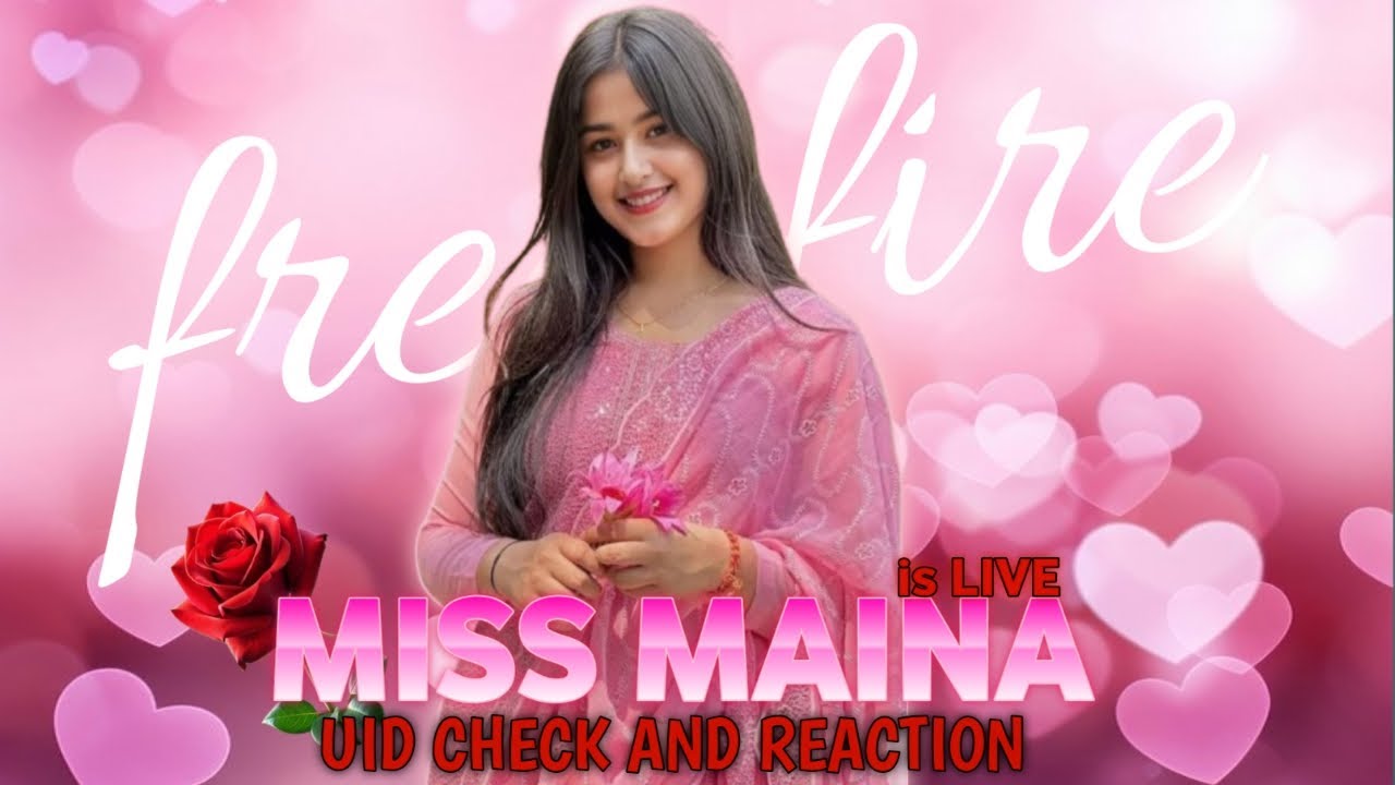 GIRL LIVE🔴 GIRLS VS BOY( UID CHECK AND REACTION) MISS MAINA #freefiregirllive #fflive