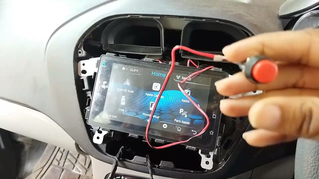Tata Tiago/Tigor reverse camera fitting in orignal player