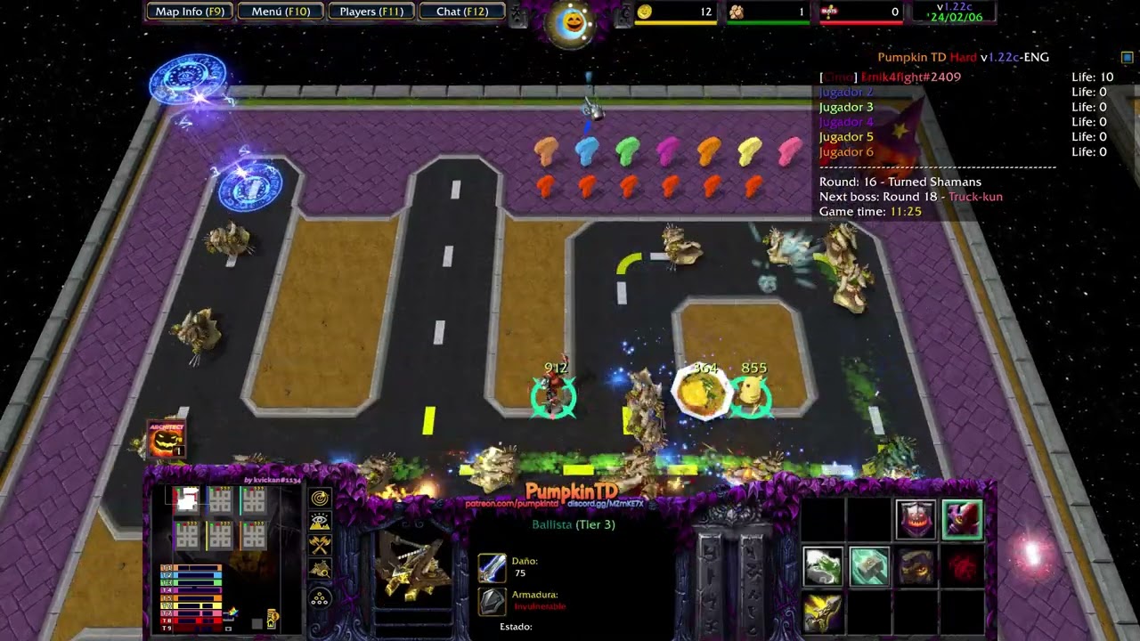 Pumpkin TD Hard/Solo Full - Warcraft III