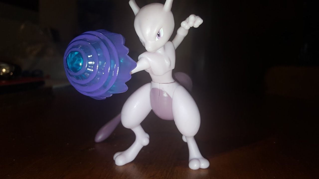 Pok&eacute;mon Battle Feature Figure Mewtwo - Toy Review