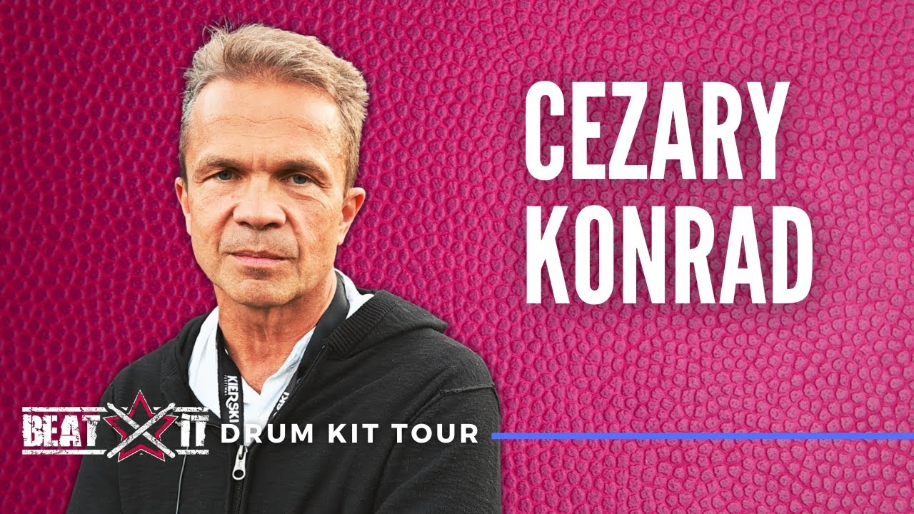 Cezary Konrad prezentuje swój zestaw perkusyjny I Specjalnie dla Beatit TV
