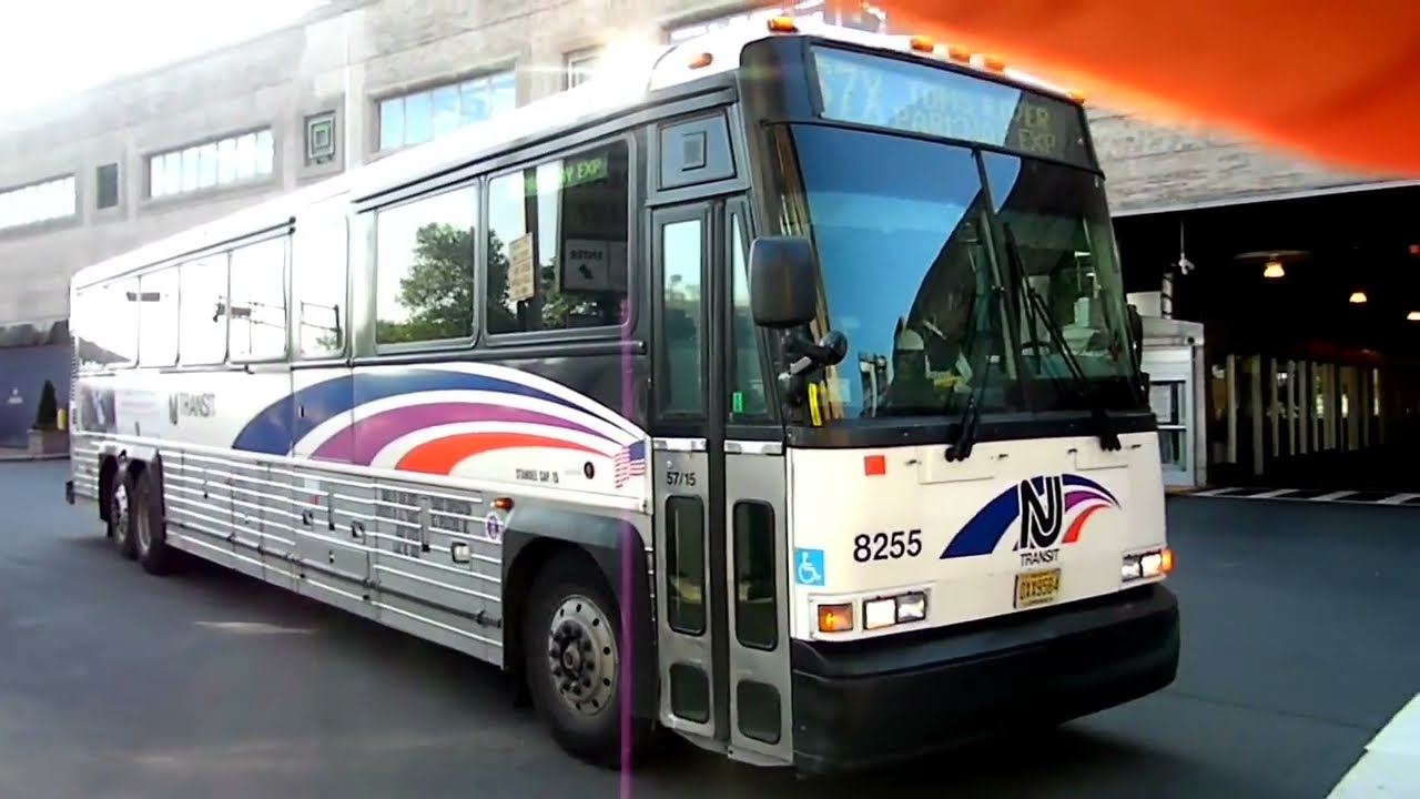 New Jersey Transit: Bus Fanning at Newark Penn Station