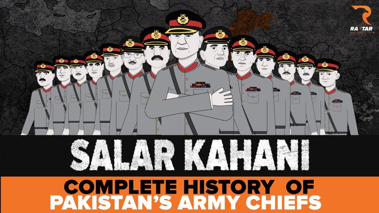 From Ayub To Bajwa | Complete History of Army Chiefs of Pakistan @raftartv