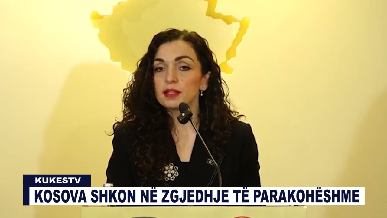 KOSOVA SHKON NË ZGJEDHJE TË PARAKOHËSHME - KUKESTV.AL