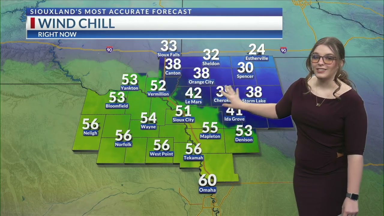 KCAU 9 Evening Weather with Taylor King @ 6 PM - 3/14/26