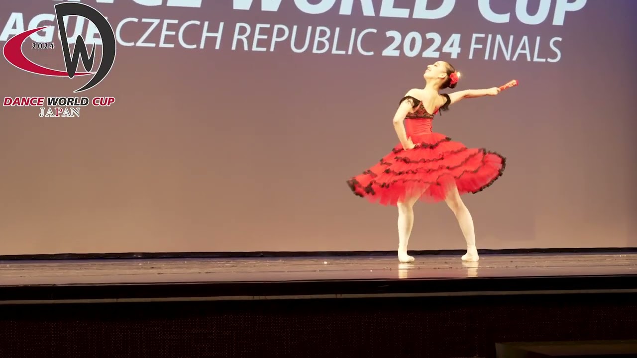 DWC Finals 2024 Prague Maria Yoshimoto『Spanish Dance』 Team Japan Gold Medal
