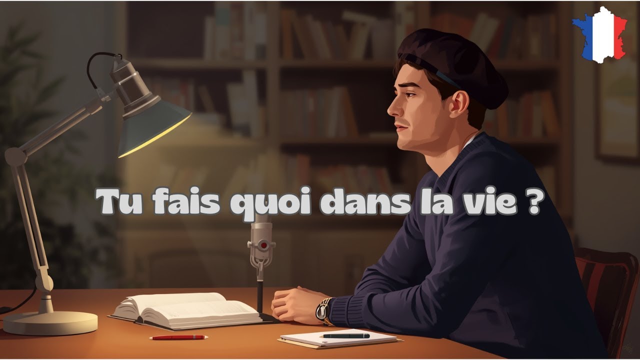 🎙️ Podcast – Parler  avec fluidité : Parler de ton métier ou de tes études avec confiance