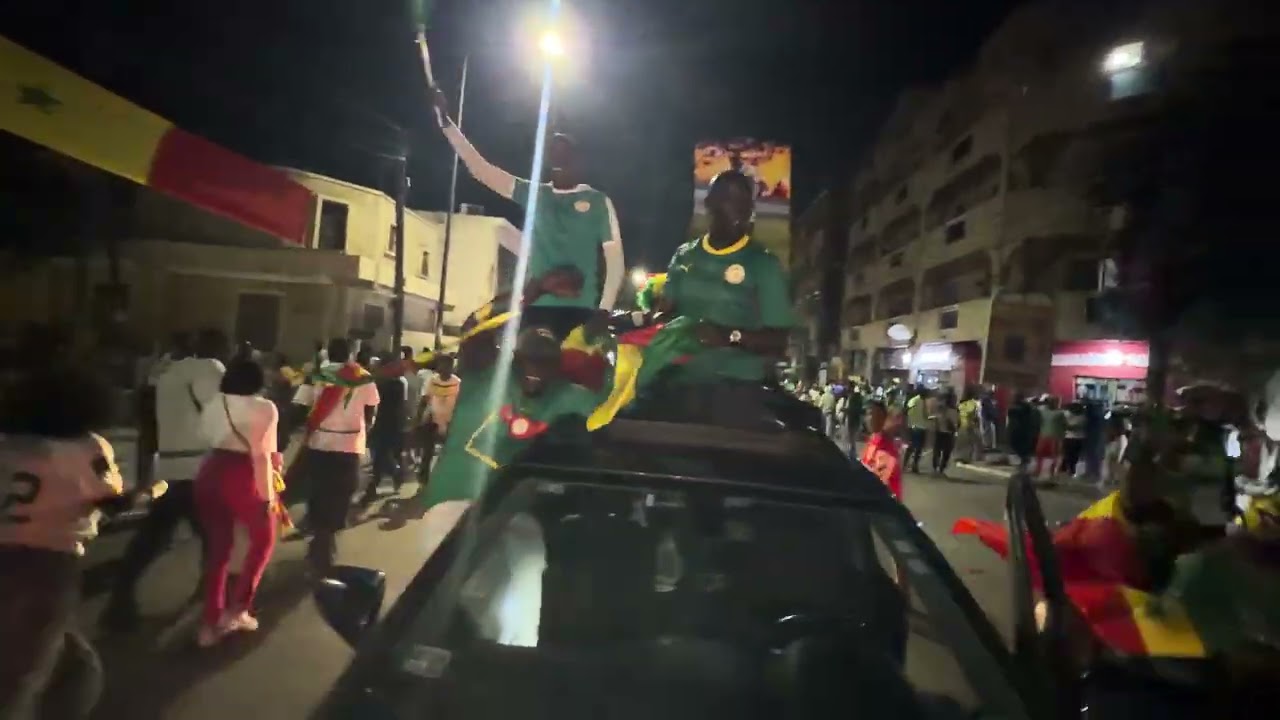 Senegal- AFCON/ CAN 2025 victory celebration 
