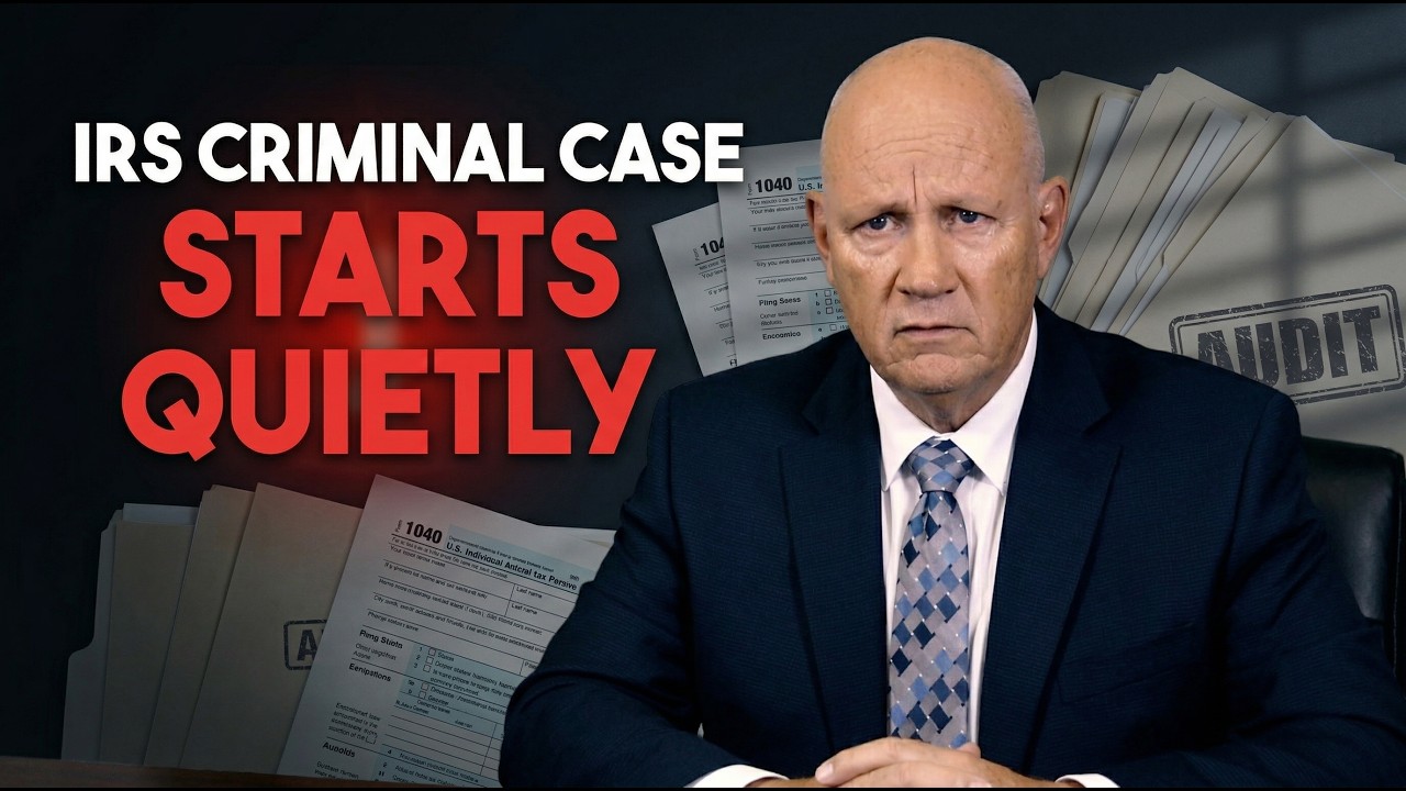🎙️ IRS Tax Fraud Investigations &mdash; How Criminal Cases Really Begin