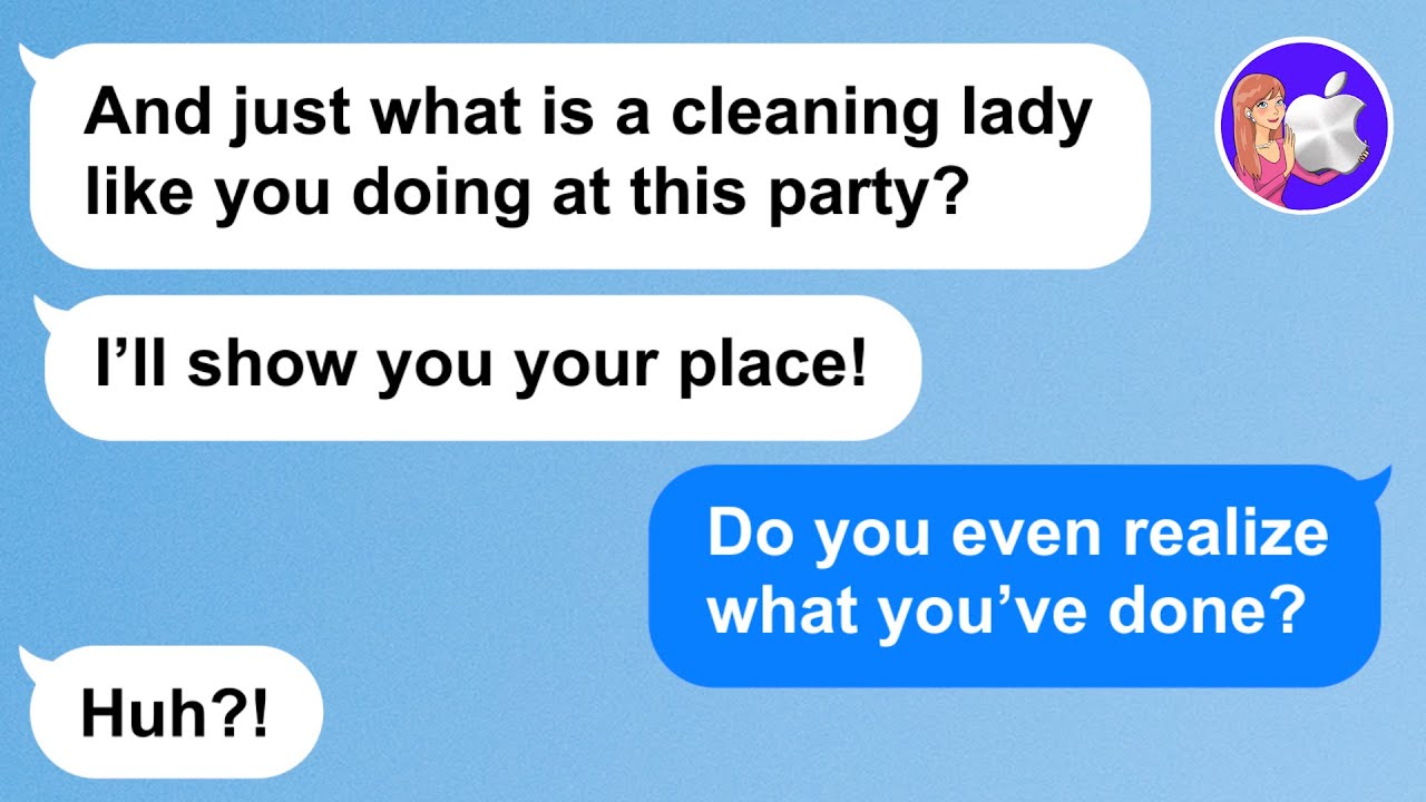 【Apple】Женщина в компании, где я убираюсь, смотрит на меня свысока, но в конце концов она зашла с...