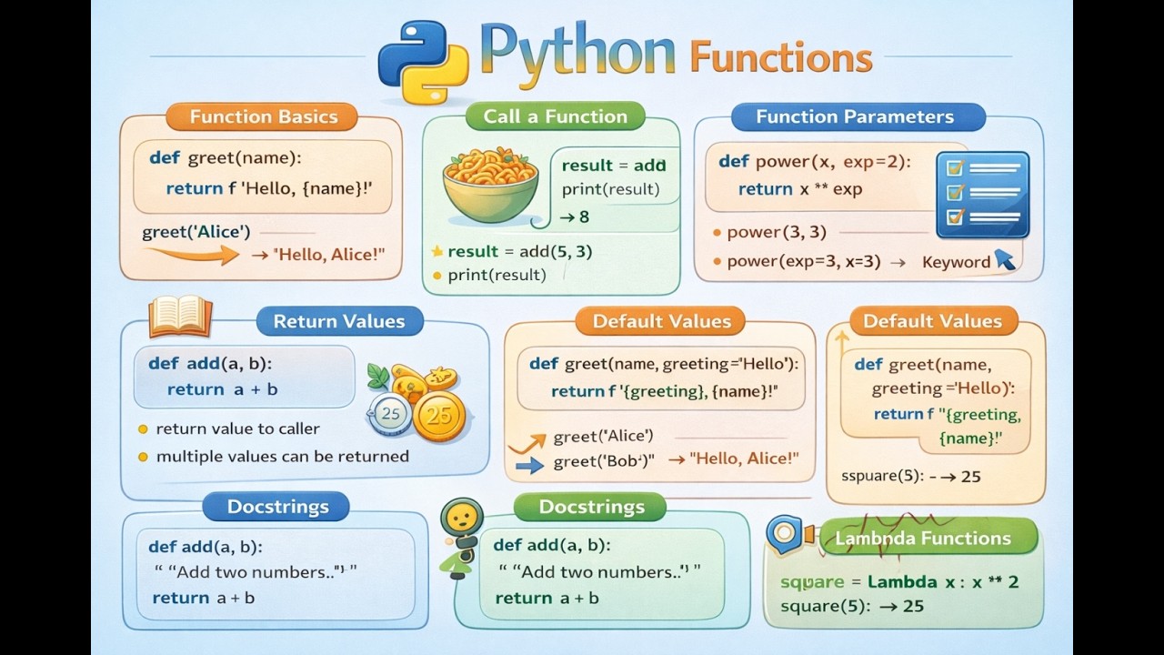 Python functions