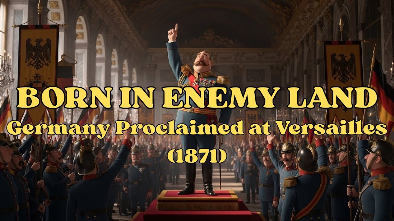 The Empire Born in Enemy Territory|Germany Proclaimed at Versailles (1871) #GermanEmpire #Versailles