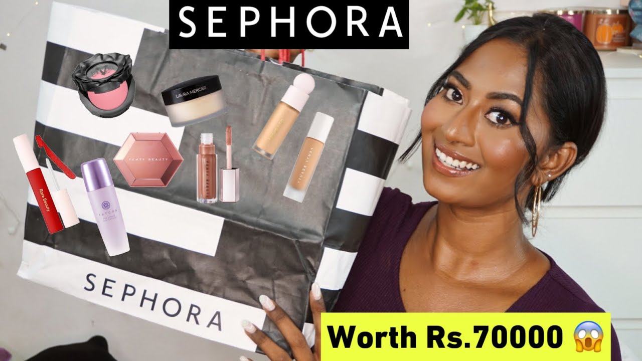 part 1 - HUGE SEPHORA HAUL from Malaysia✨ Lot of International makeup 💄