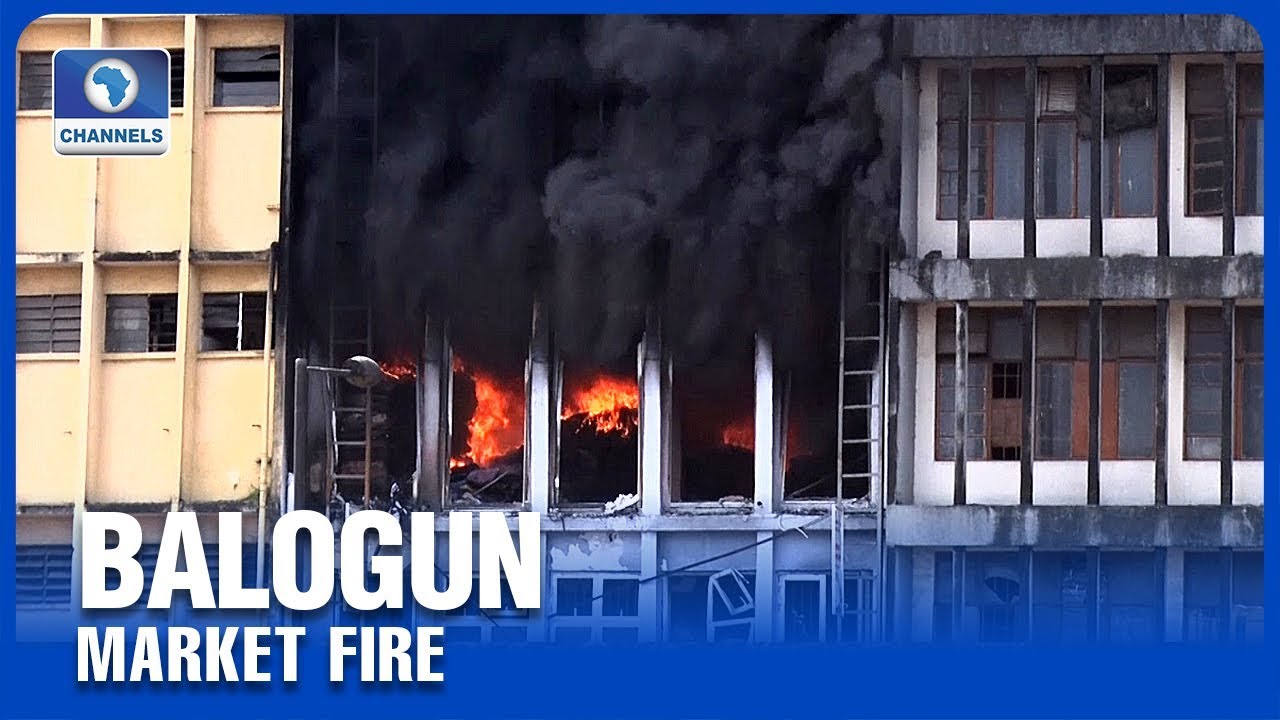 Balogun Market Traders Count Their Losses After Fire Outbreak