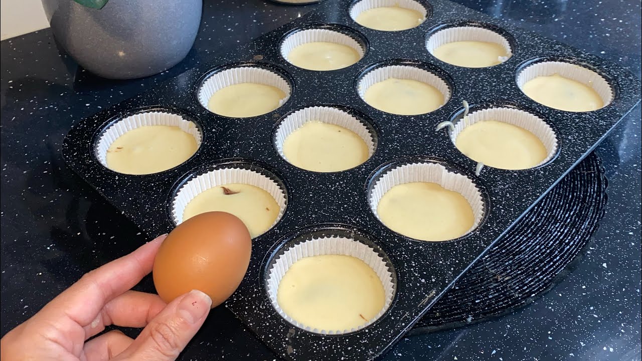 Des madeleines économiques avec un œufs 🥚 très moelleux