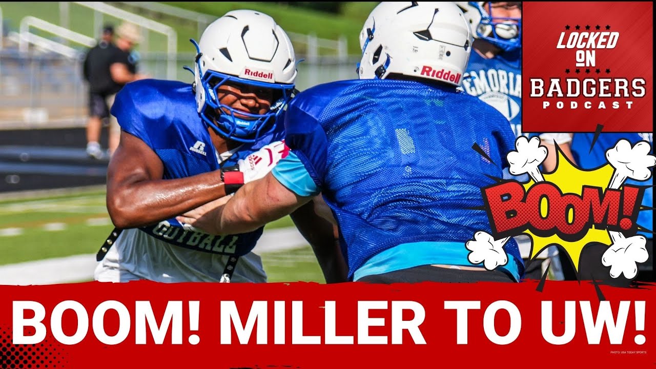 BOOM! Isaac Miller COMMITS to the WISCONSIN BADGERS! Latest on NOLAN WINTER?