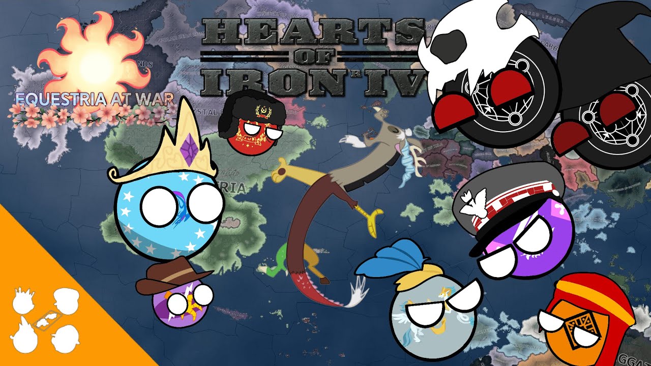 The Reign Of Discord! Multiplayer Hearts Of Iron 4: Equestria At War EP:12 MLP EAW