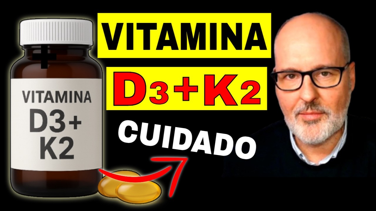 NO tomes VITAMINA D3 con K2 sin ver esto antes